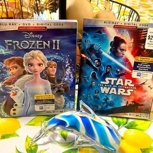 NWT Disney movies frozen 2 Star Wars bundle